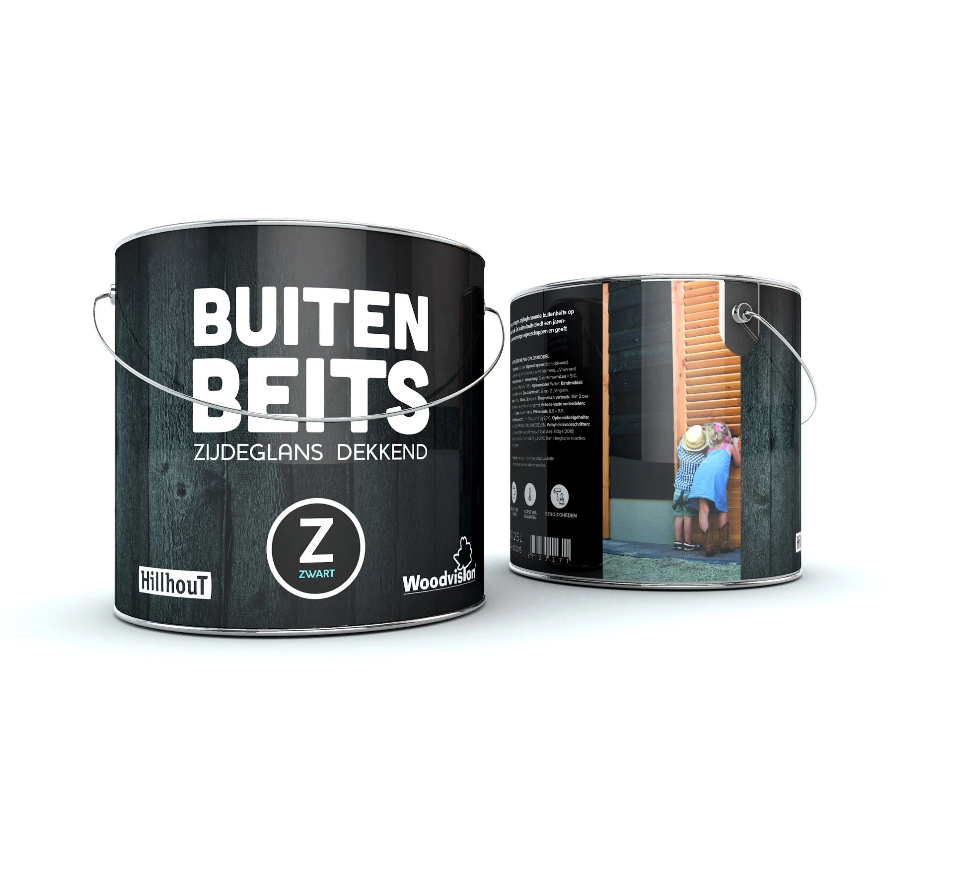 Buiten Beits Grijs RAL 7037 - Afbeelding 1